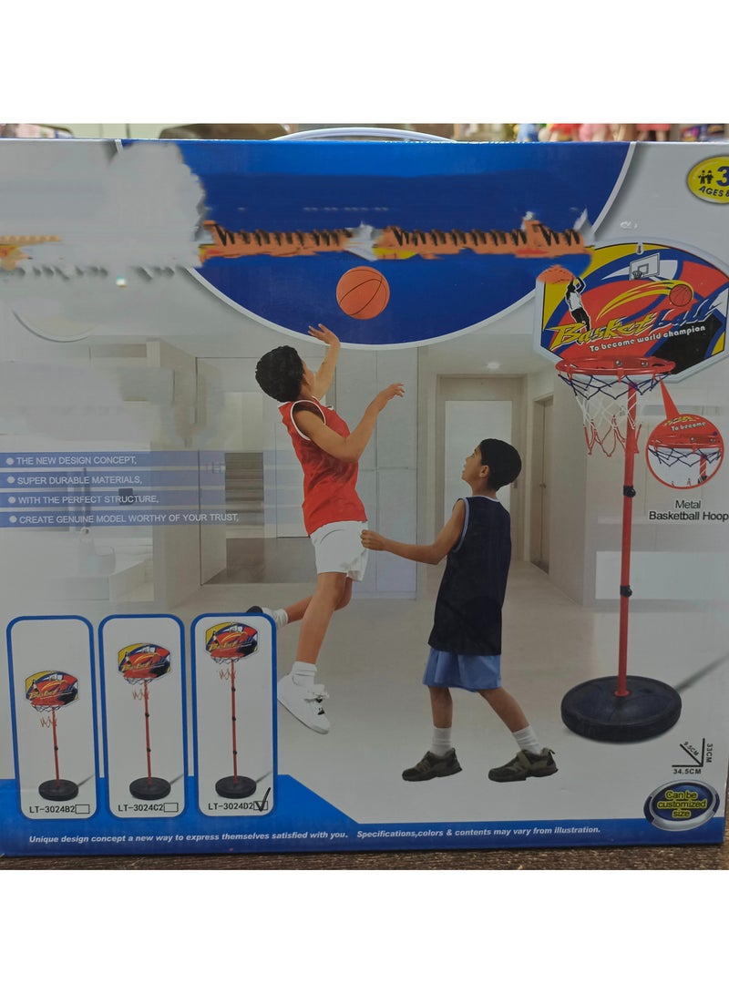 نيو مجموعة أطواق كرة السلة  للرياضات الداخلية والخارجية، متعدد الالوان