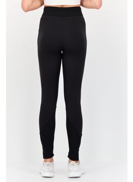 Adidas Women Sportswear Fit Brand Logo Outdoor Leggings, Black  - Image 2