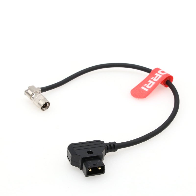 DRRI Zoom F4 F8 F8n Sound Devices 688644633 788T MixPre10 II MixPre6 Dtap to Adjustable 4pin Male Hirose Power Cable - Image 2