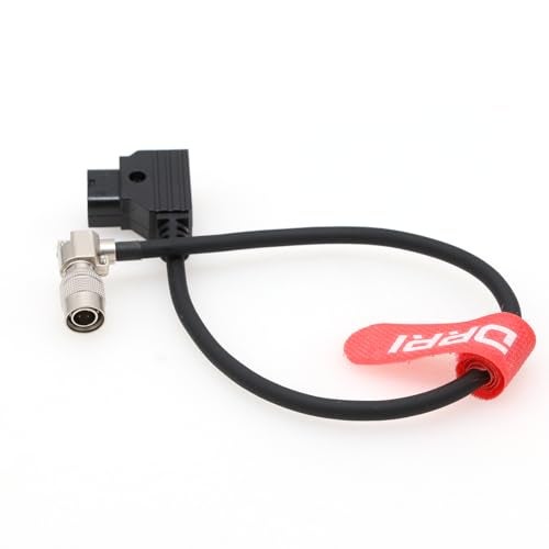 DRRI Zoom F4 F8 F8n Sound Devices 688644633 788T MixPre10 II MixPre6 Dtap to Adjustable 4pin Male Hirose Power Cable - Image 3