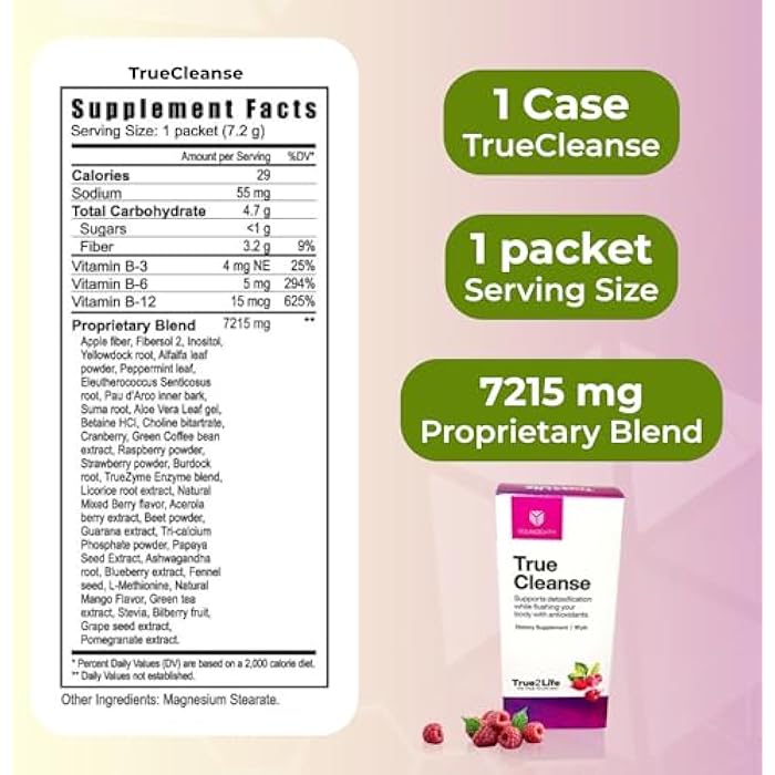 Youngevity 30 Day Detox - Liver, Gut, Digestion Ultimate Detox - 30+ Fruits, Herbs, and Proprietary cofactors - Complete Natural Cleanse - Easy, Fast detoxification + Replenish (30 Day Supply) - Image 4