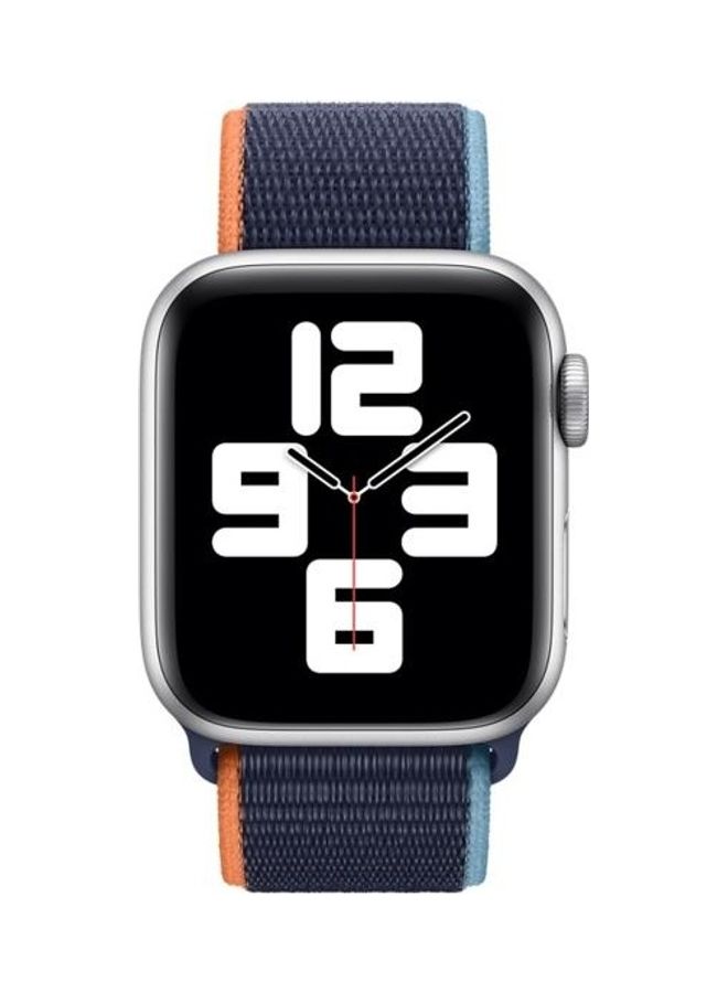 نيبمينينت سوار ساعة بديل رياضي بتصميم حلقي أزرق كحلي داكن - Image 3