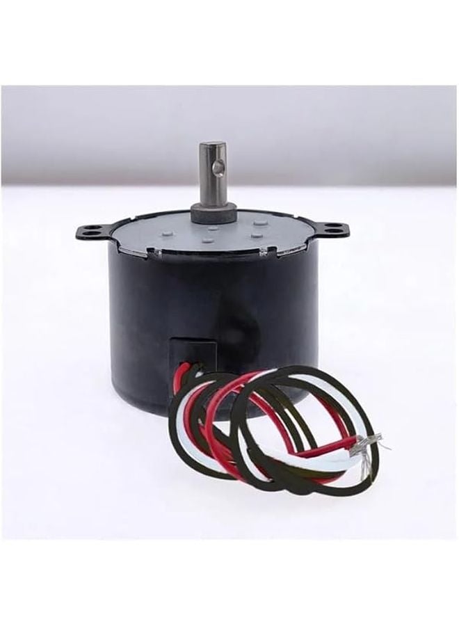 AC 220V 6W Permanent Magnet Synchronous Motor With Electronic Starter 60rpm Speed Reducer - Image 4
