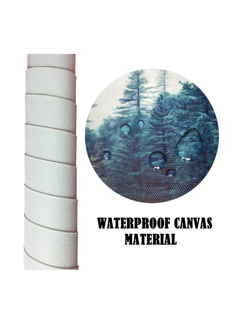 SYOSI Vintage Poster Set, Wall Art Poster, Modern Painting Wall Art Decor, Waterproof Canvas Painting For Living Room Bedroom Bathroom Wall Decor (6 Pcs) - Image 3