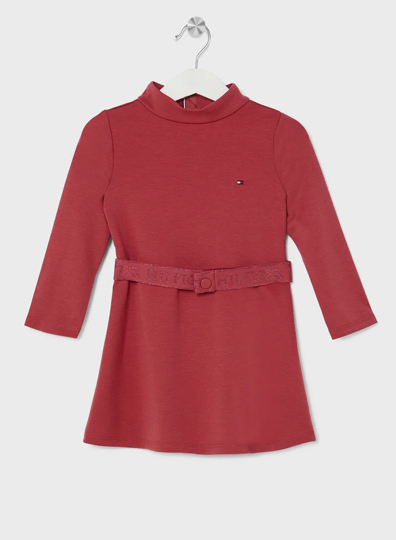 TOMMY HILFIGER Belted Knit Dress