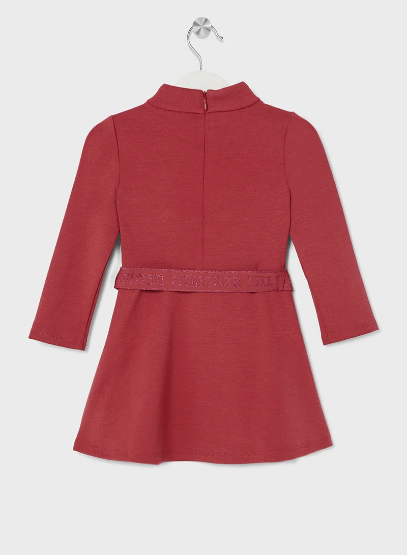 TOMMY HILFIGER Belted Knit Dress