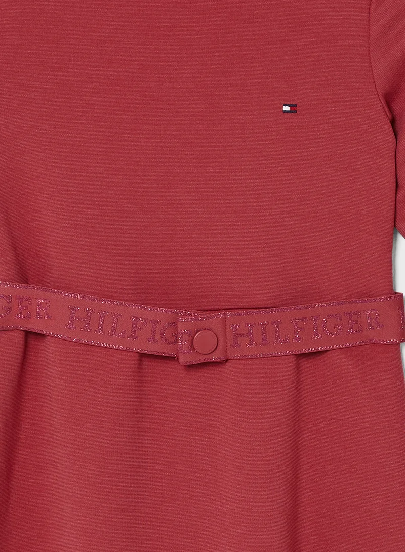 TOMMY HILFIGER Belted Knit Dress