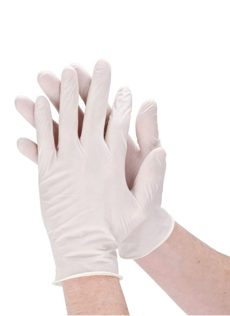 Gesalife - Powder Free Latex Disposable Gloves 100 Pcs - Image 1