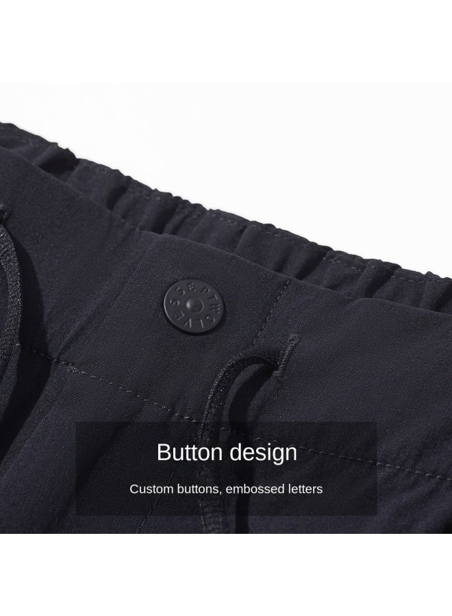 Septwolves Easy Care】summer Fashion Casual Versatile Durable Pants Loose Breathable Drawstring Trousers Men's Pants - Image 3