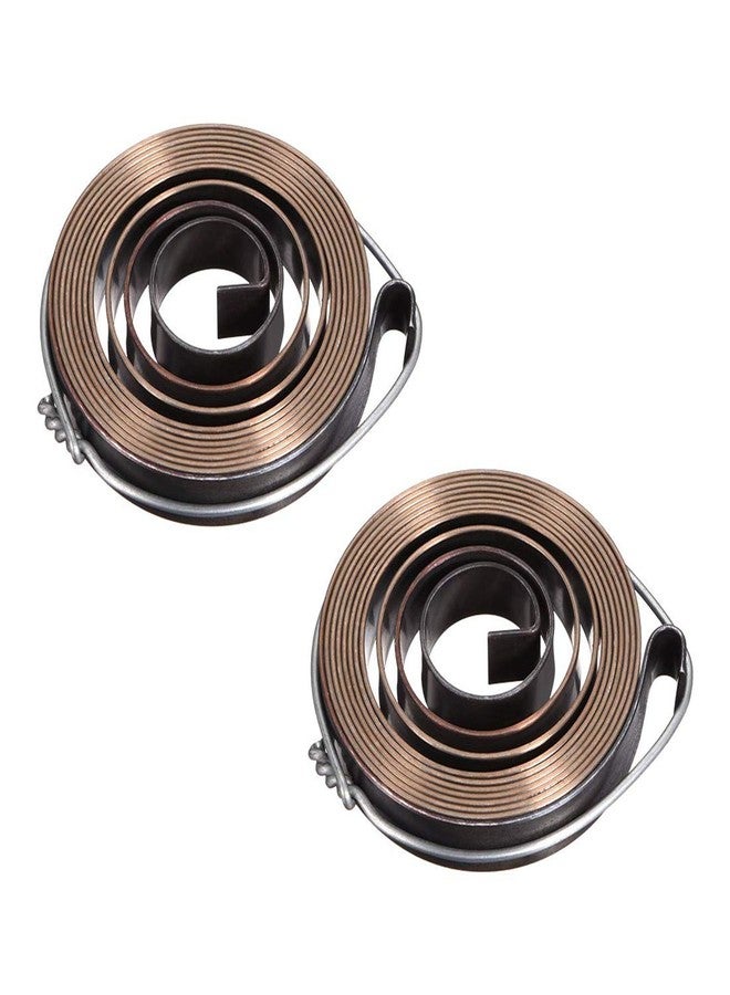XMHF 2pcs Drill Press Return Spring, Quill Spring Feed Return Coil Spring Assembly, 5Ft Long, 57 x 10 x 1mm - Image 4