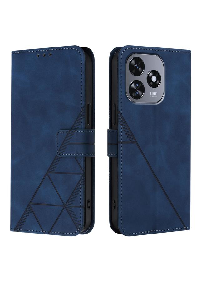 اس-توب جراب هاتف Oukitel C51 Crossbody من الجلد المنقوش ثلاثي الأبعاد - Image 2