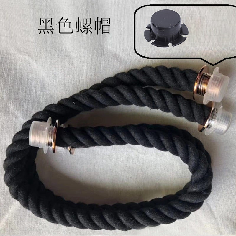 Factory Hemp Rope Portable Belt Soft And Hard Rope Bag Accessories Beach Bag Variety Diy Woven Hemp Rope Bag Buckle Accessories - Image 1