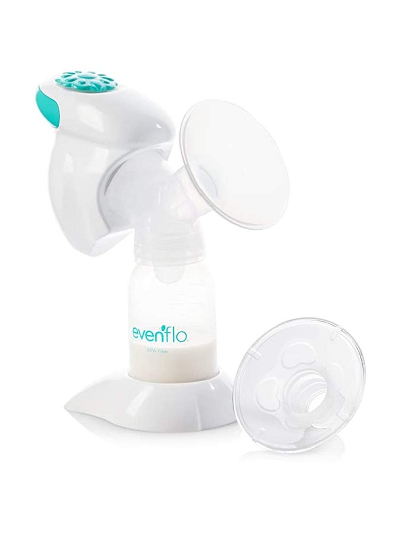 Evenflo Feeding Occasional Use Closed System Advanced Single Electric OneHanded Breast Pump