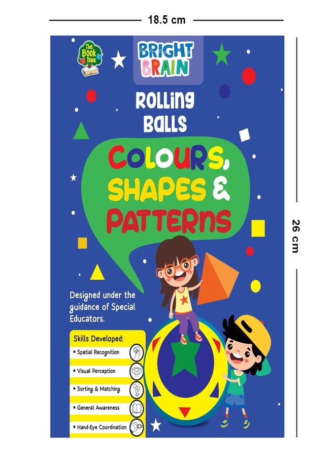 THE BOOK TREE Bright Brain Rolling Balls Colours Shapes & Patterns | Educational Sorting & Matching Game for Kids Ages 3+ | Colour Recognition Learning Toy | Best Gift for Boys & Girls - Image 5