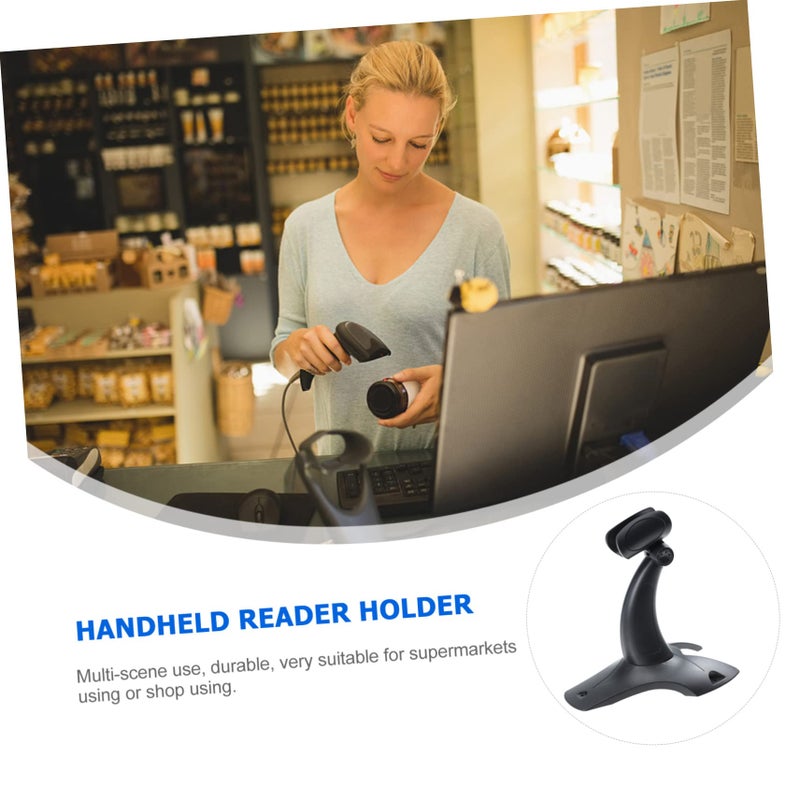 Stable Base Handheld Stand Holder for Wired Readers Logistics Retail and Libraries - Image 3