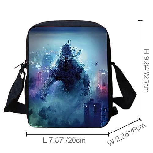 MATMO Monster Dinosaur Backpacks and Lunch Bag Set for Boys, Backpack Shoulder Bag Pencil Case (Monster Dinosaur Backpack Set 23-4) - Image 3