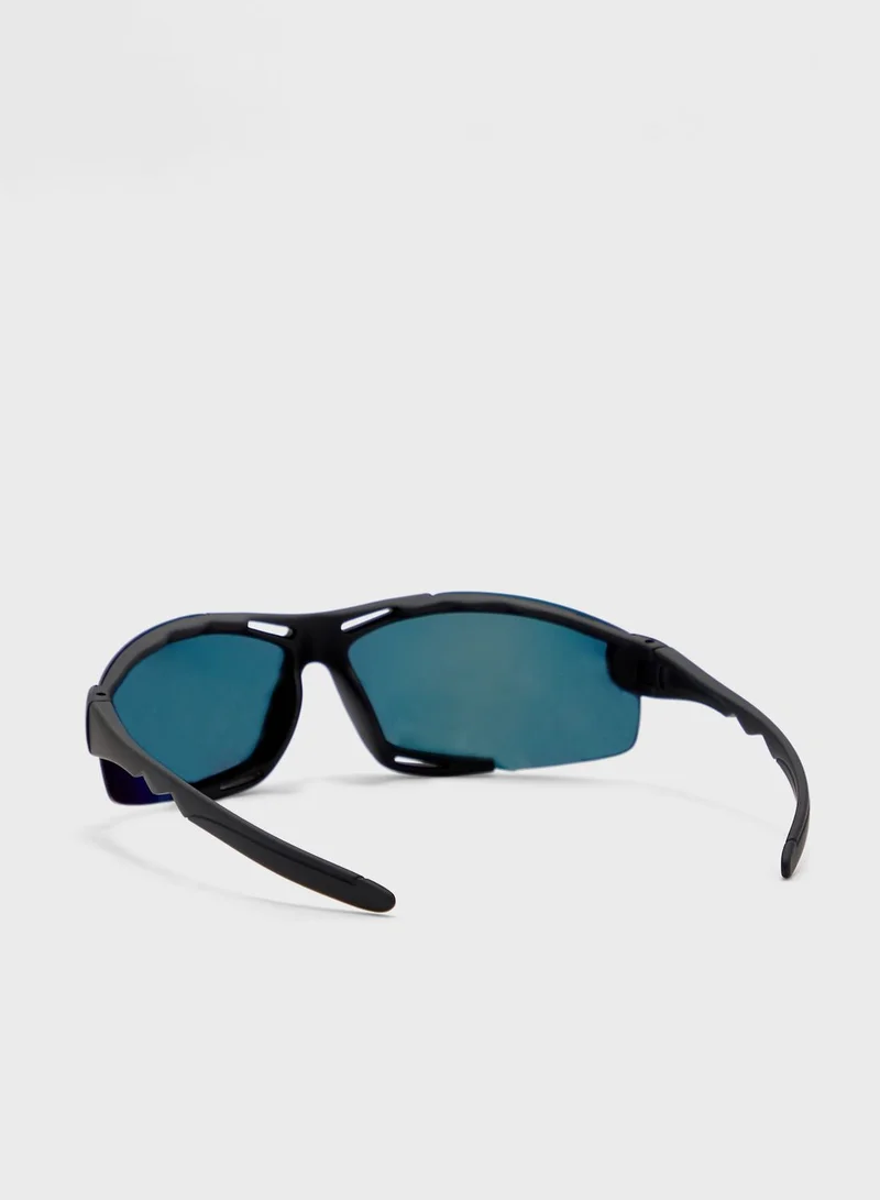 FRWD Polarized Sports Racer Sunglasses
