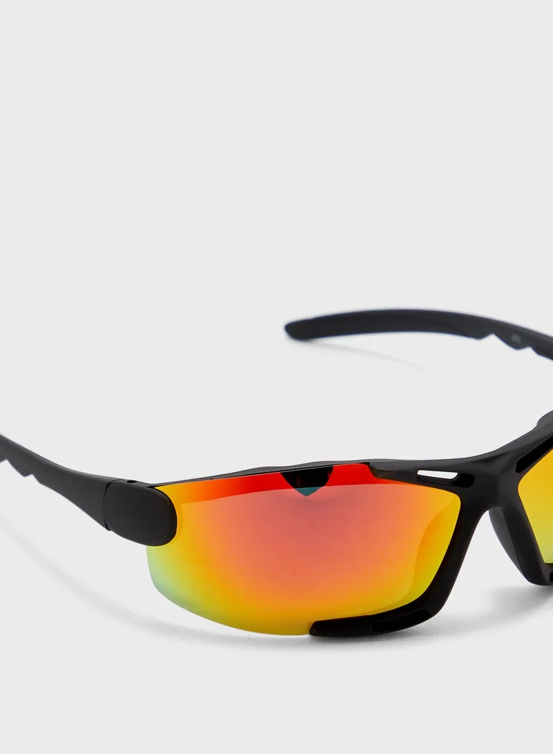 FRWD Polarized Sports Racer Sunglasses