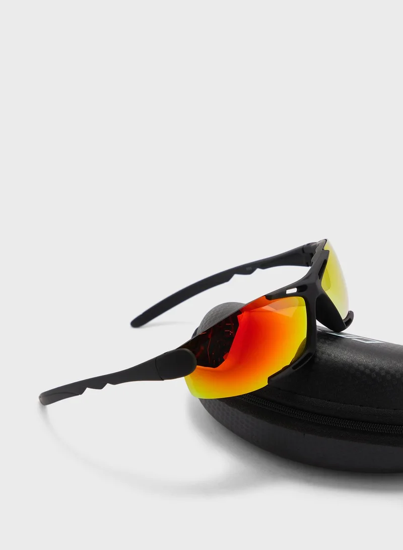 FRWD Polarized Sports Racer Sunglasses