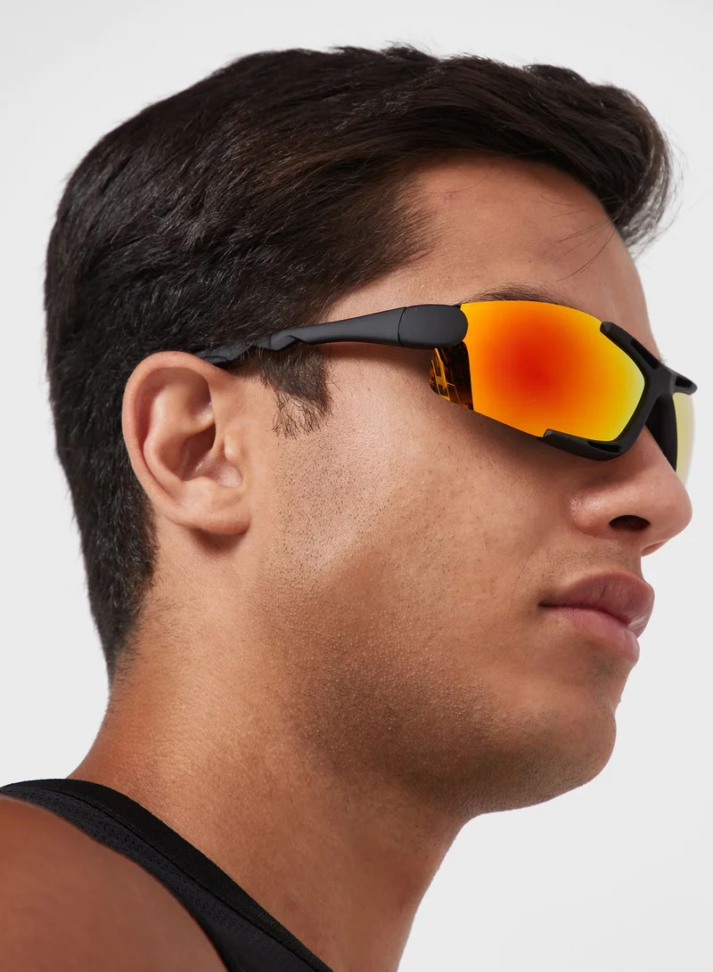 FRWD Polarized Sports Racer Sunglasses