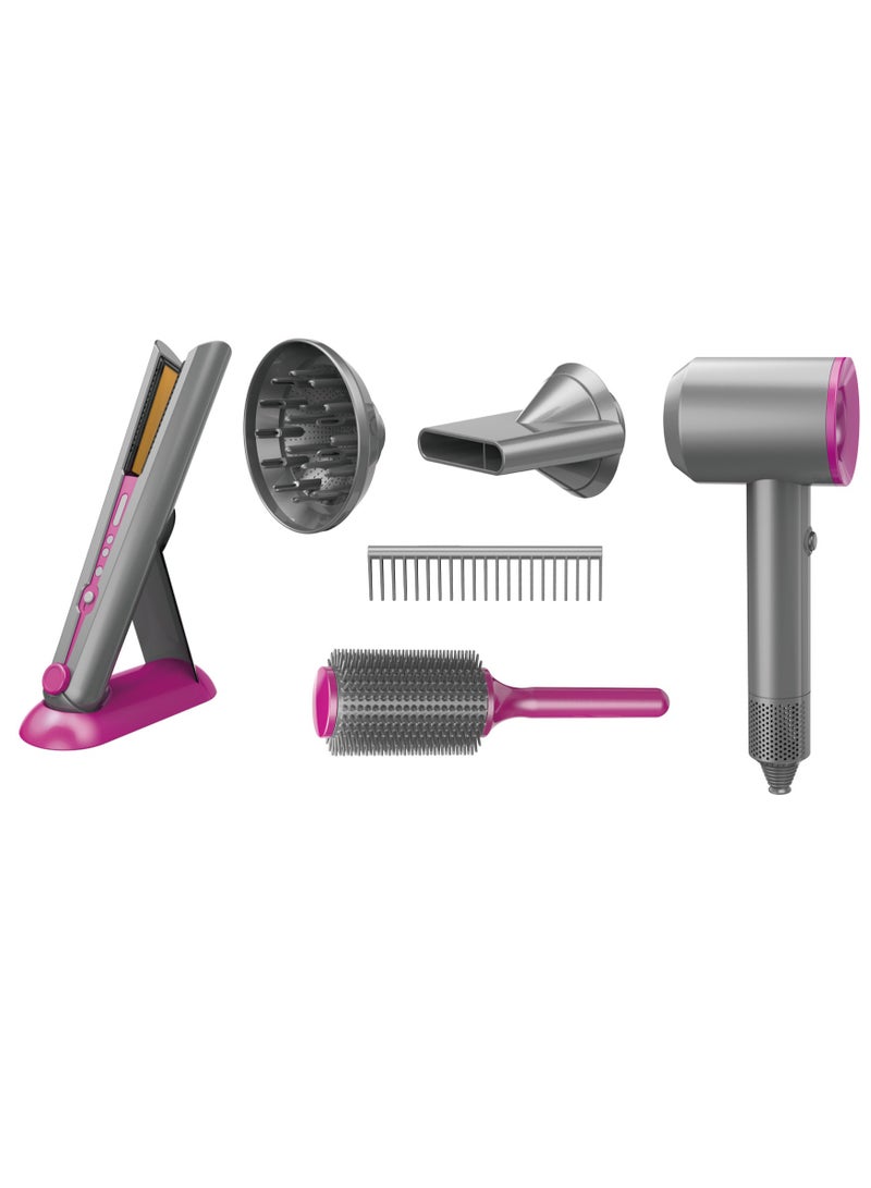 فاميلي مجفف مع كاوية شعر  2 في 1  واكسسوارات 18-2804560 - Image 1