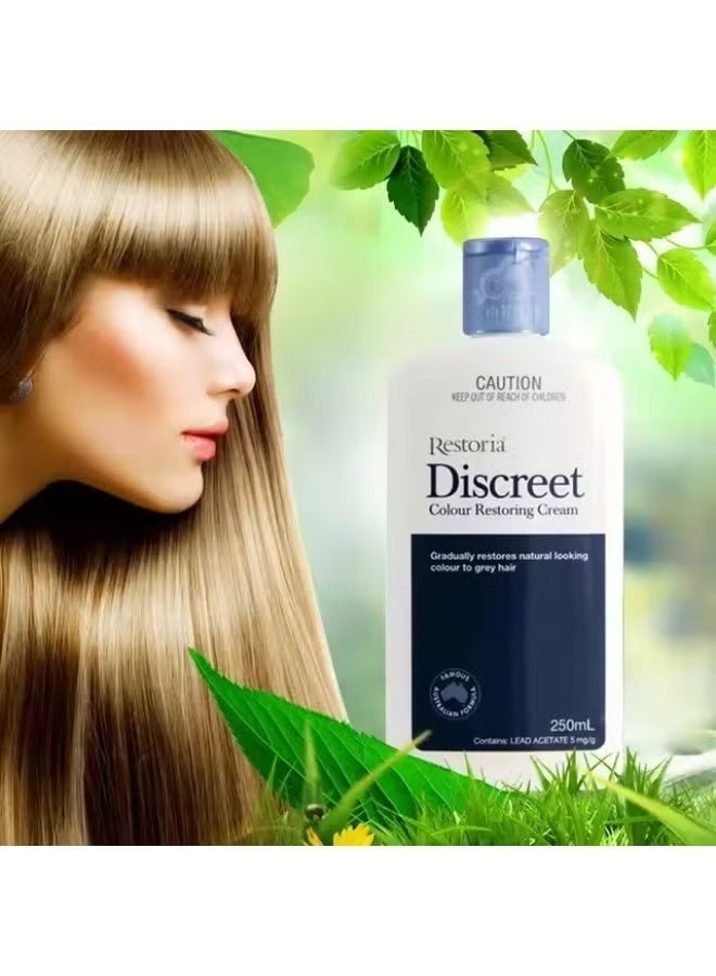 Restoria Discreet Hair Colour Restoring Cream 250ml - Image 3