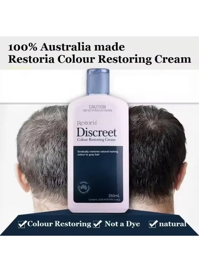 Restoria Discreet Hair Colour Restoring Cream 250ml - Image 5