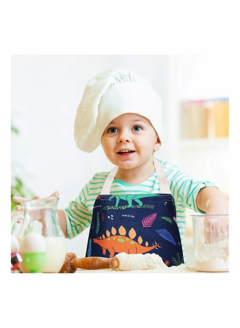 KASTWAVE 2 Pcs Kids Aprons Chef Apron Baking - Image 4