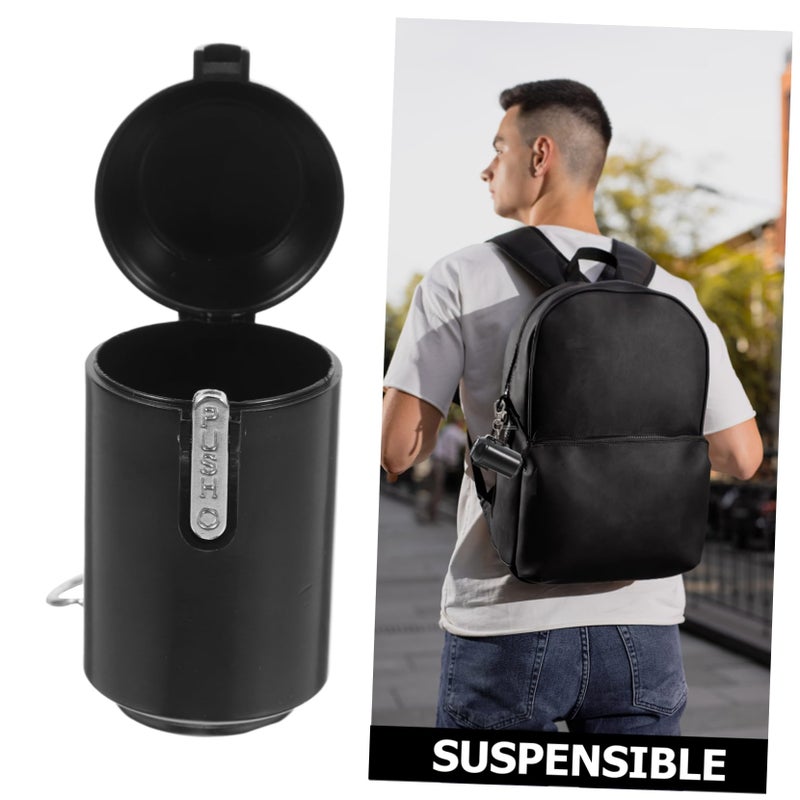 Portable Pocket Ashtray With Leakproof Lid Large Capacity Outdoor Car Travel Cigarette Case - Image 4