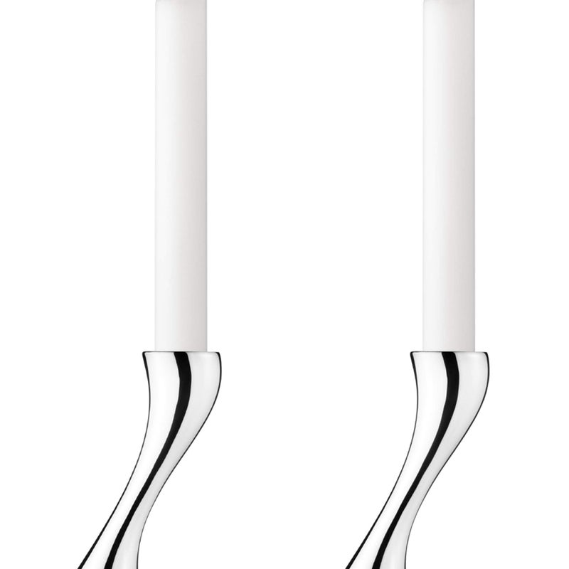 جورج جينسين Georg Jensen Cobra Small Candle Stere من 2  - Image 2