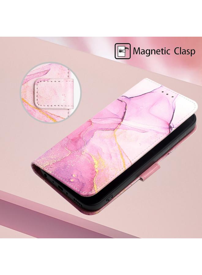 Zaboon Case For iPhone 11 Pro PT003 Marble Pattern Flip Leather Phone Case - Image 5