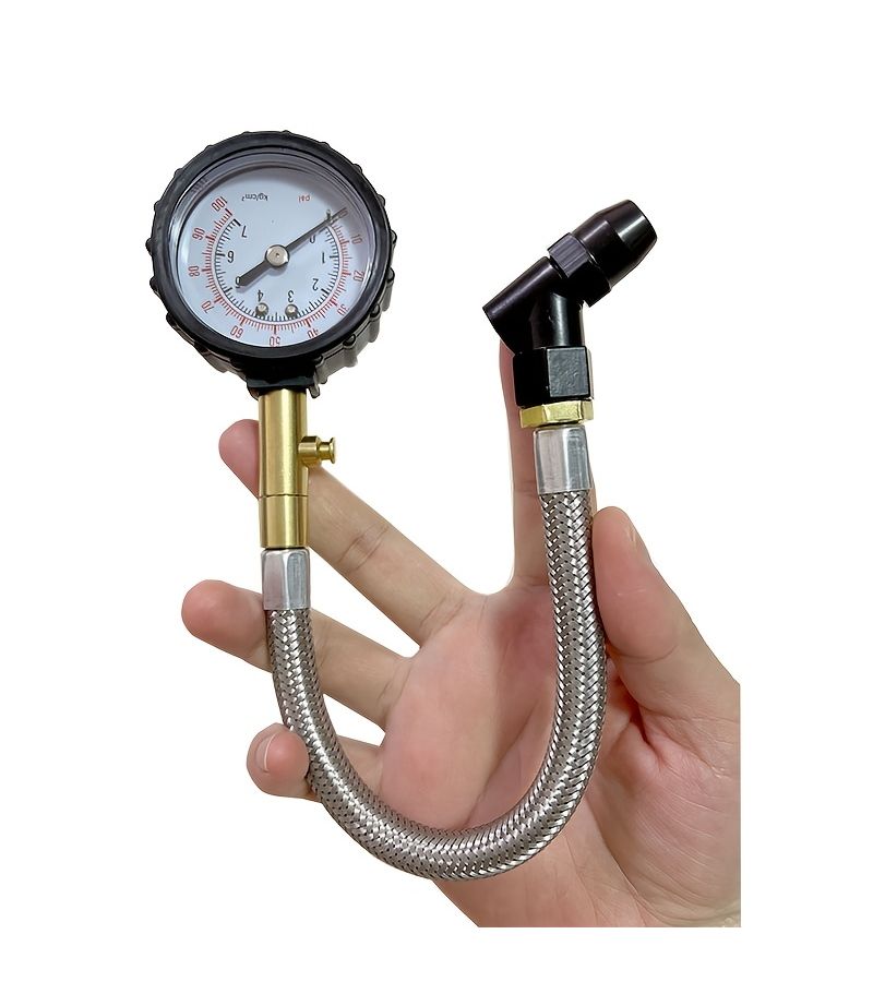 LZ-031 Portable Tire Pressure Gauge Inflator Auto Repair Measurement Tool - Image 4