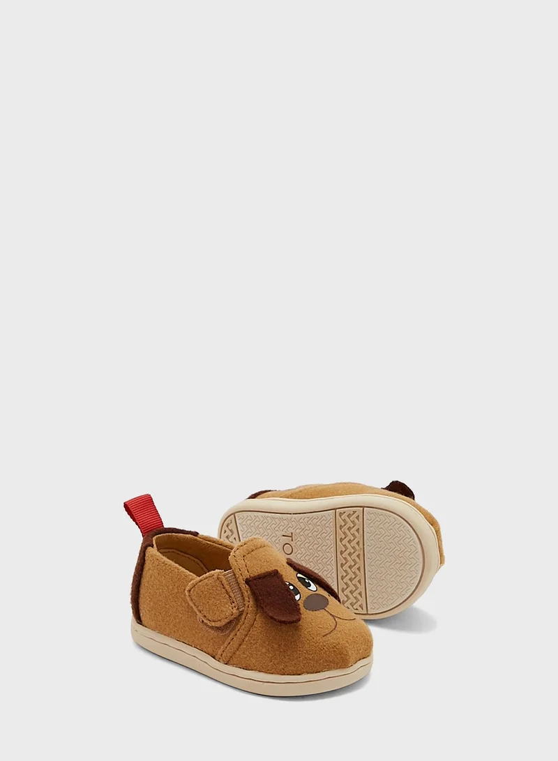 Toms  Kids Puppy Detail Slip Ons for Men | Best Price UAE