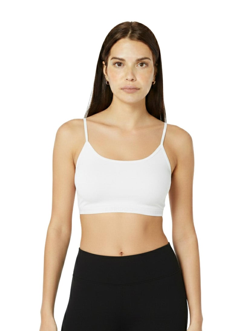Comodo Women's Pack of 2 Cotton Basic Soft Bra, Thin Strap Non Padded - Image 2