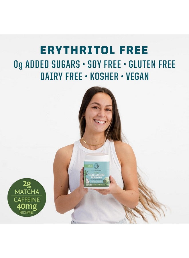 Sunwarrior Vegan Collagen Protein Powder for Women Silica Plant Based Collagen Powder with Vegan Hair Skin and Nails Vitamins Non-GMO No Added Sugar Soy Dairy & Gluten Free (Coconut Matcha, 20 Servings) - Image 5