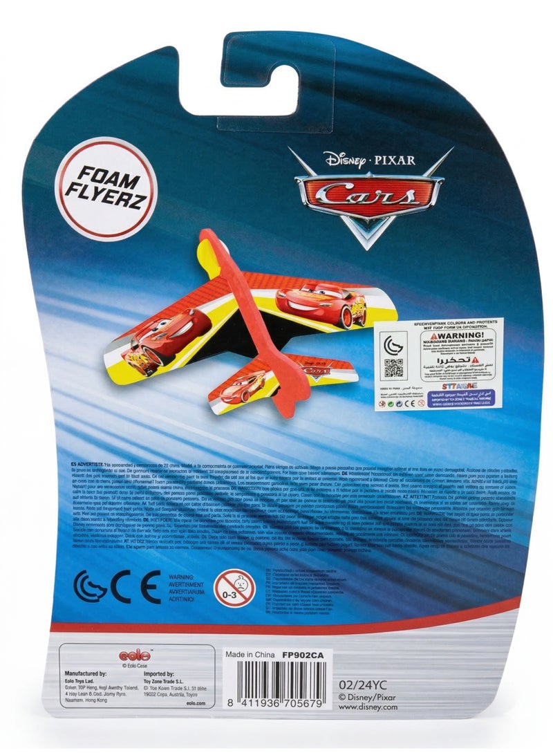 Disney Cars: Eolo Disney Pixar Cars Foam Glider Toy Airplane with Launcher - [FP902CA (EXFP902DIS) - Image 3