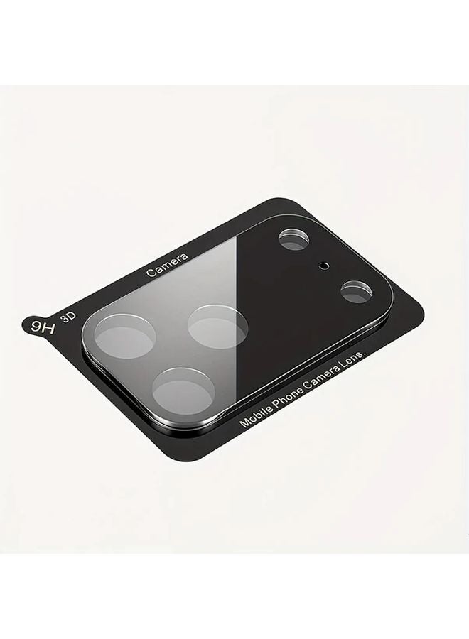 For Iphone 17 Promax Lens Protectors Black Easy Install Scratch Resistant Film - Image 1