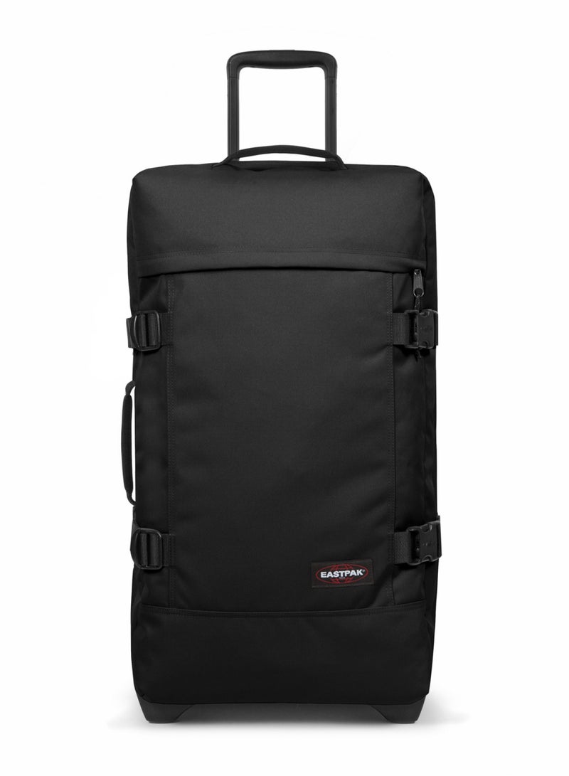EASTPAK TRANVERZ 2-wheel travel trolley with 2 main compartments Luggage Medium Bag Black - Image 1
