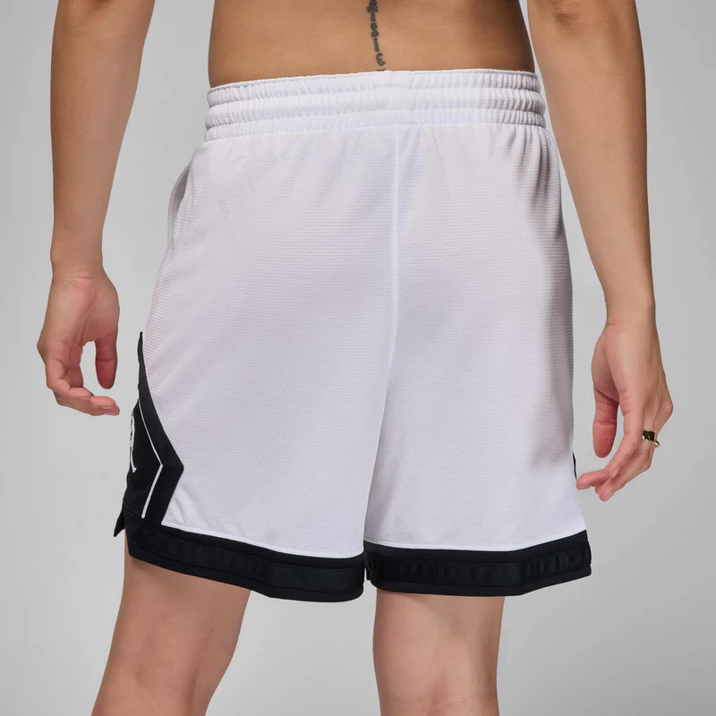 Jordan White Women's Sport Diamond Dri-FIT Basketball Shorts for Women | Best Price UAE