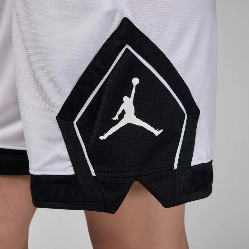 Jordan White Women's Sport Diamond Dri-FIT Basketball Shorts for Women | Best Price UAE