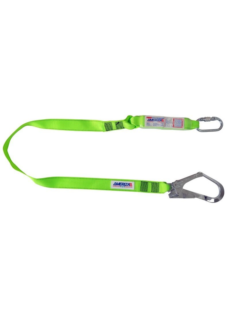 Ameriza Vertex Webbing Lanyard with Energy Shock Absorber