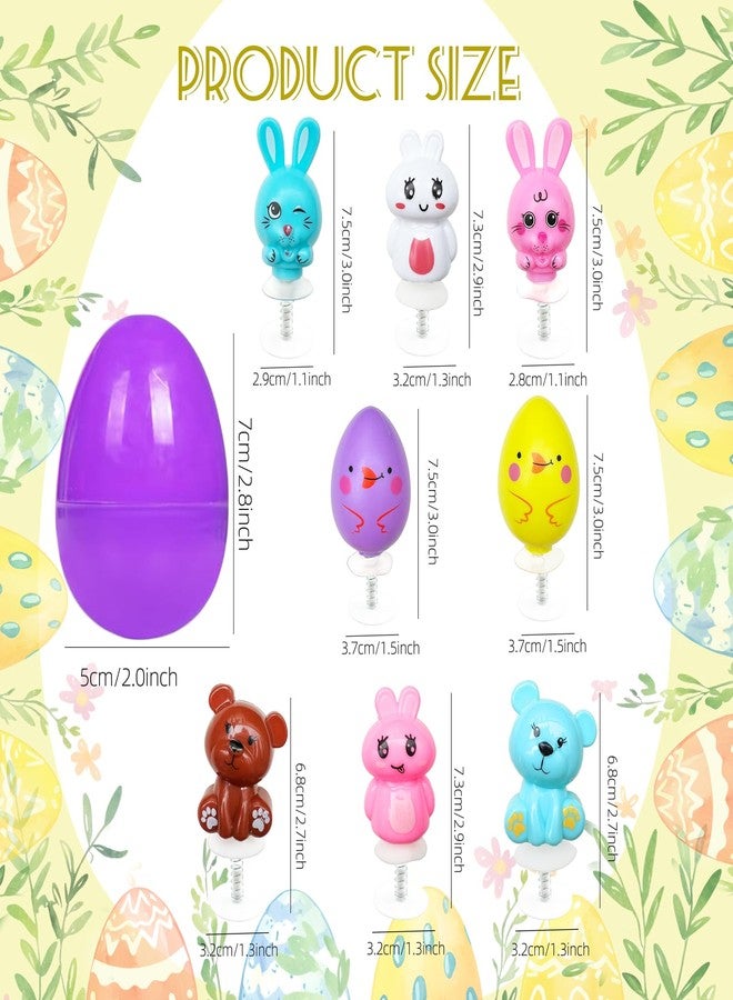 CHHOEAV 16 Pack Easter Jumping Popper Toys with Plactic Eggs, Easter Basket Stuffers Egg Fillers Gifts for Kids Boys Girls Party Favors - Image 3