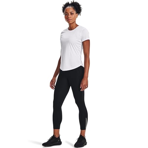 Under Armour Women's Fly Fast 3.0 Ankle Tights, Black (001)/Reflective, Large - Image 3