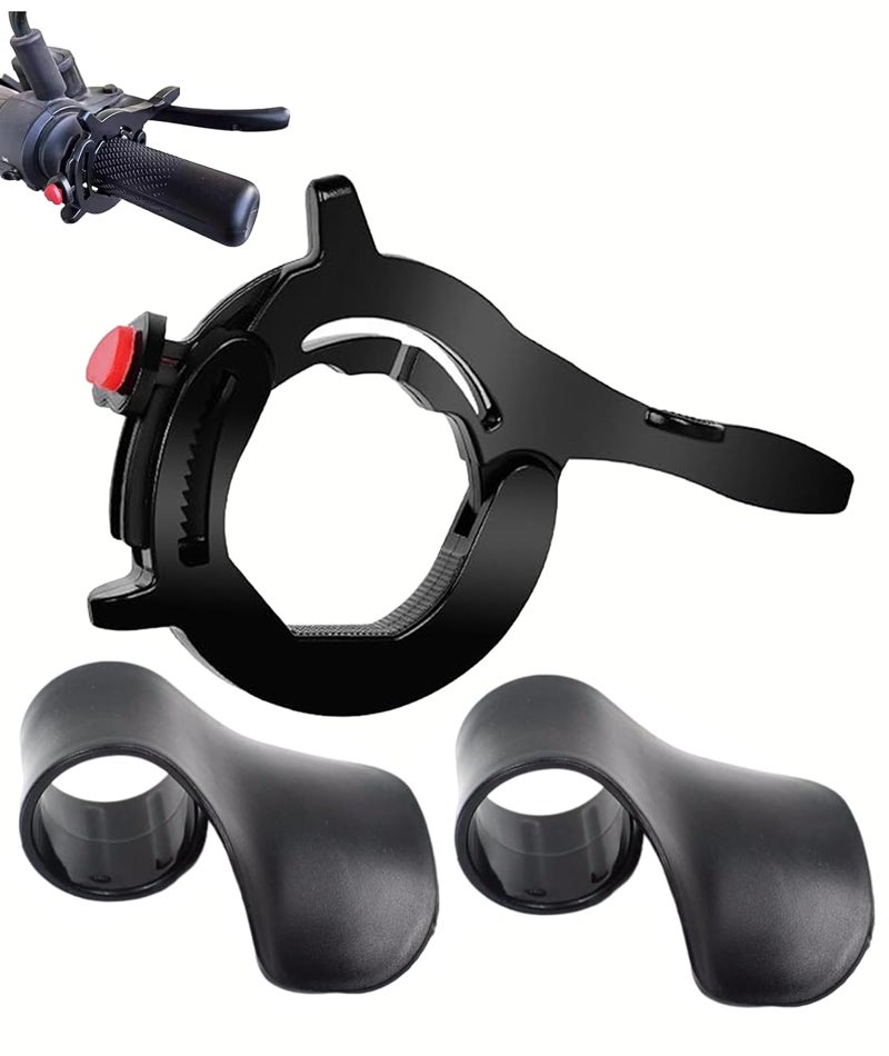 SonaBhu 3-Pcs Throttle Lock Cruise Control for Bike, Bike Cruise Control for Long Rides, Cruise Control for Motorcycles, Cycle Hand Grip for Commuting and Touring - Image 1