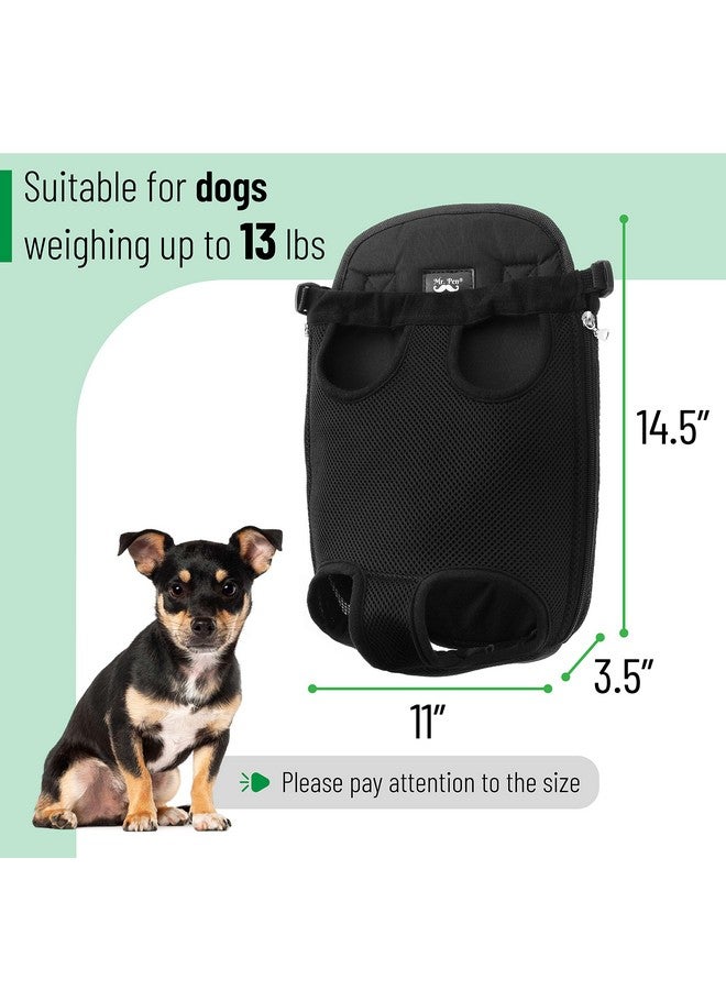 مستر. بين حقيبة ظهر لحمل الكلاب قابلة للتعديل من Mr. Pen Pet، حقيبة ظهر للسفر والمشي لمسافات طويلة، حقيبة ظهر للجراء، حامل أمامي للكلاب - Image 2