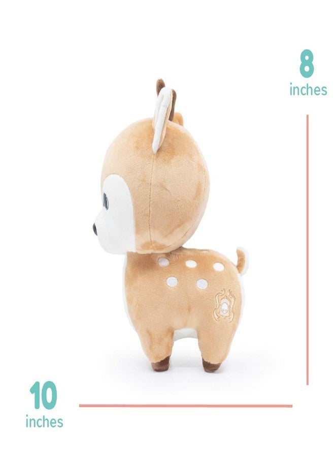Bellzi Deer Cute Stuffed Animal Plush Toy - Adorable Soft Woodland Deer Toy Plushies and Gifts - Perfect Present for Kids, Babies, Toddlers - Deeri - Image 2