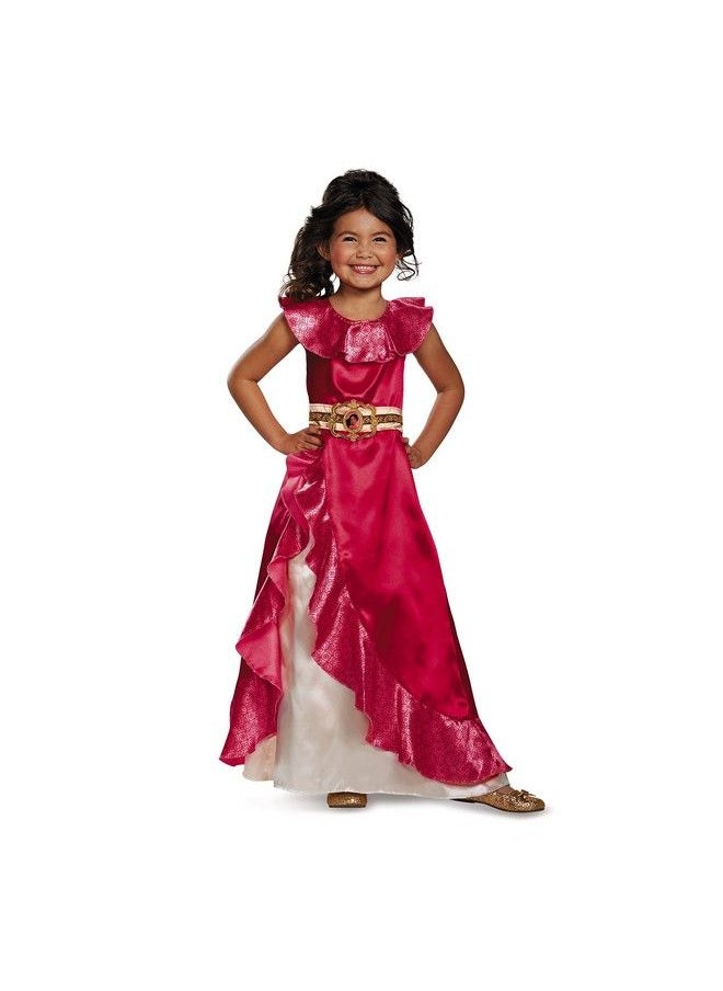 Disguise - Disney Elena Of Avalor Adventure Classic Girlscostume Pink/Red/Kaf5 Lavender S (46X) - Image 1