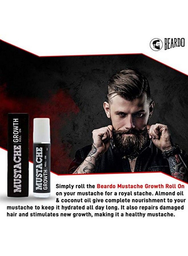 BEARDO Mustache Growth Roll On (Pack Of 2) - Image 5