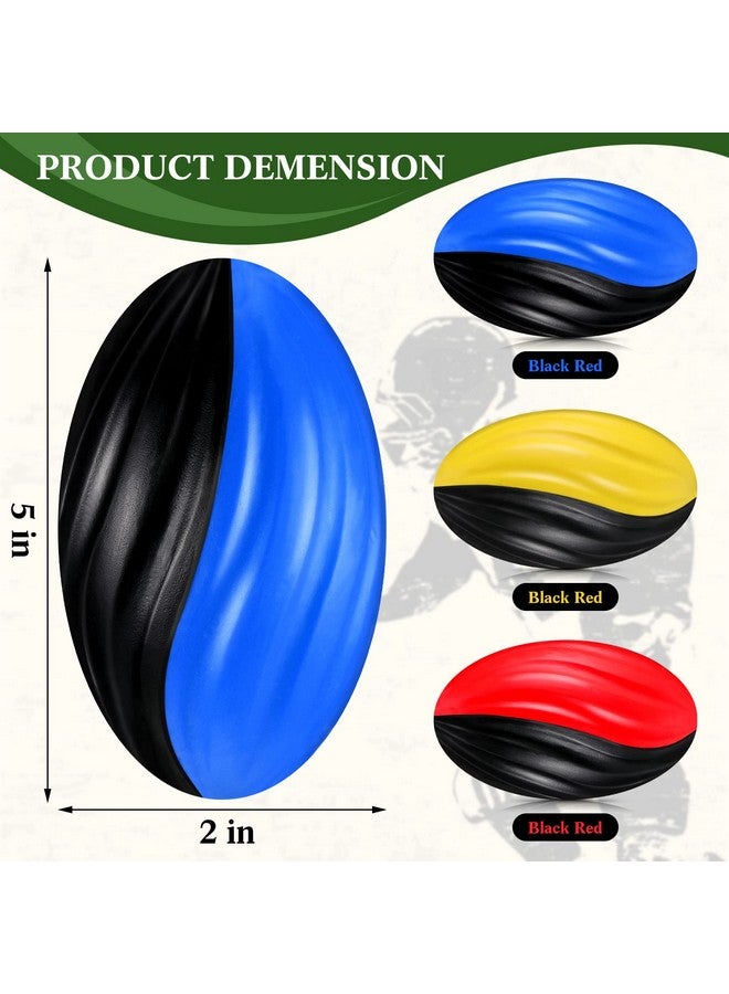 Lewtemi Lewtemi 8 Pcs Mini Footballs for Kids Spiral Soft Foam Footballs Kids Mini Toy Sports Birthday for Indoor and Outdoor Play, Party Favors(Fresh Colors)  - Image 3