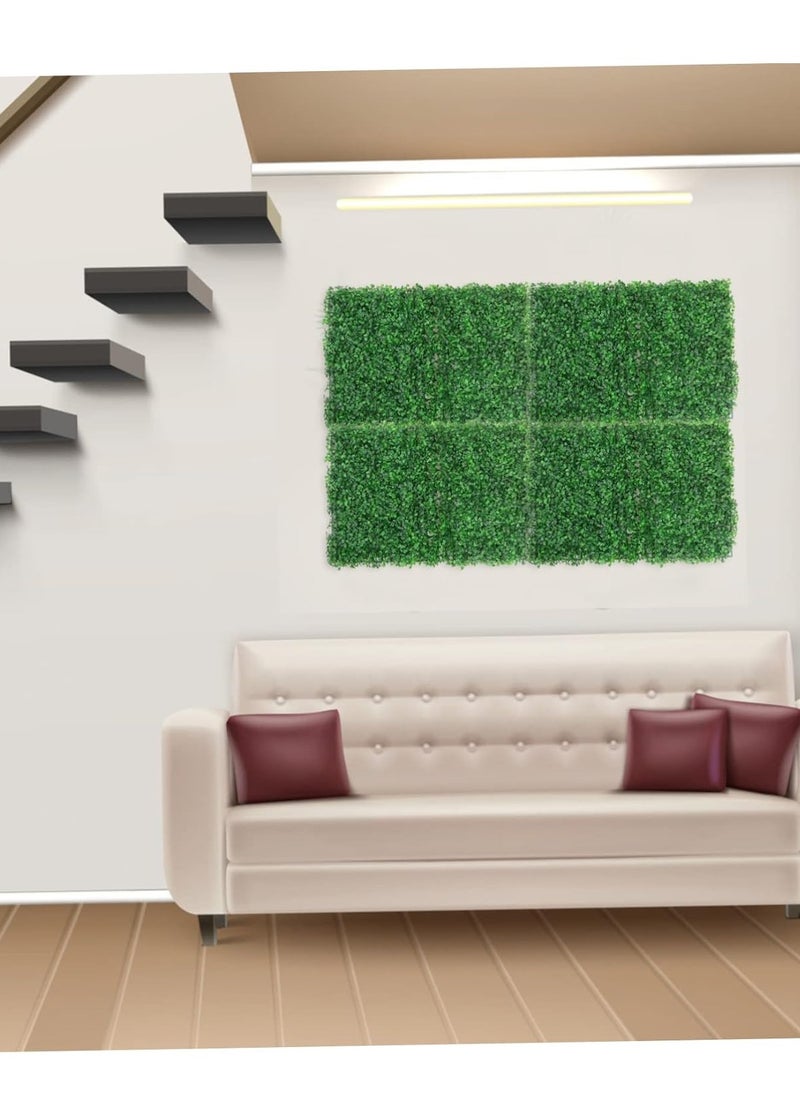 HOME TASTE Grass Wall Panels Artificial Hedge Privacy Screen with UV Protection for Indoor/Outdoor Decor  - Image 3